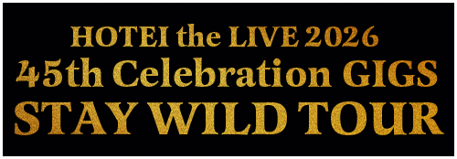&ldquo;45th Celebration GIGS&rdquo; STAY WILD TOUR